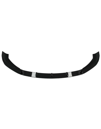 Spoiler paraurti anteriore Lip compatibile con BMW X1 SUV F48 Pre-LCI (2015-2019) nero lucido (Cod. 