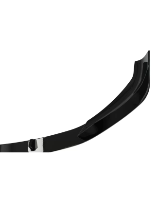 Spoiler paraurti anteriore Lip compatibile con BMW X1 SUV F48 Pre-LCI (2015-2019) nero lucido (Cod. 