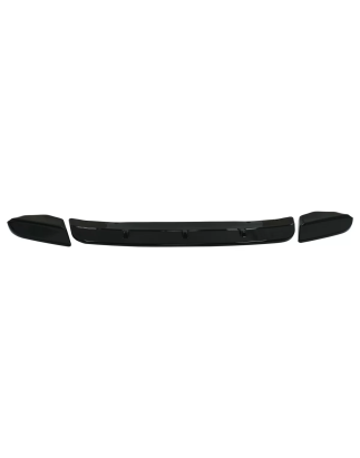 Spoiler paraurti anteriore Lip compatibile con BMW X3 G01 (2018-in poi) nero lucido (Cod. K-FBSBMX3M