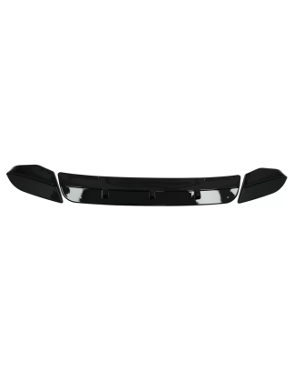 Spoiler paraurti anteriore Lip compatibile con BMW X3 G01 (2018-in poi) nero lucido (Cod. K-FBSBMX3M