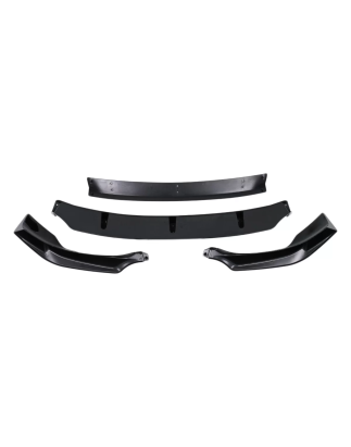 Spoiler paraurti anteriore Lip compatibile con BMW X6 G06 (2019-2023) nero lucido (Cod. K-FBSBMG06MP
