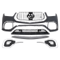 Paraurti anteriore compatibile con Mercedes GLE SUV W167 GLE C167 (2019-2023) (Cod. K-FBMBGLEW167)