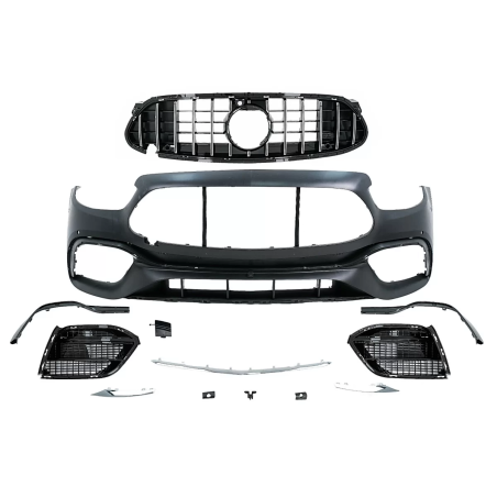 Paraurti anteriore compatibile con Mercedes Classe E W213 S213 C238 A238 Facelift (2020-in poi) E63 