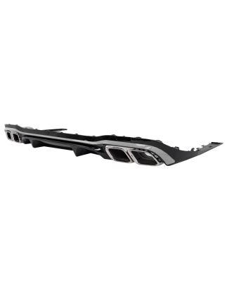 Diffusore posteriore compatibile con Mercedes Classe E W213 Facelift Berlina (2020-in poi) E63 desig