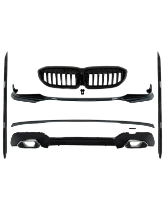 Kit carrozzeria completo Extensions compatibile con BMW 3 Serie G20 Berlina (2018-2022) M340i design