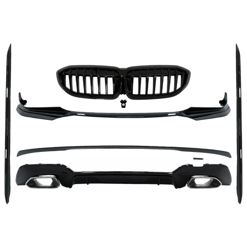 Kit carrozzeria completo Extensions compatibile con BMW 3 Serie G20 Berlina (2018-2022) M340i design
