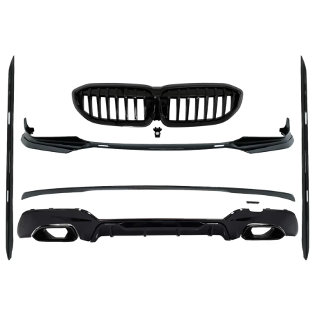 Kit carrozzeria completo Extensions compatibile con BMW 3 Serie G20 Berlina (2018-2022) M340i Compet