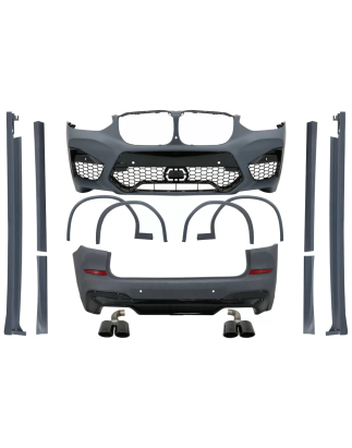 Kit carrozzeria completo compatibile con BMW X3 G01 (2017-2020) X3M design (Cod. K-CBBMX3G08M)