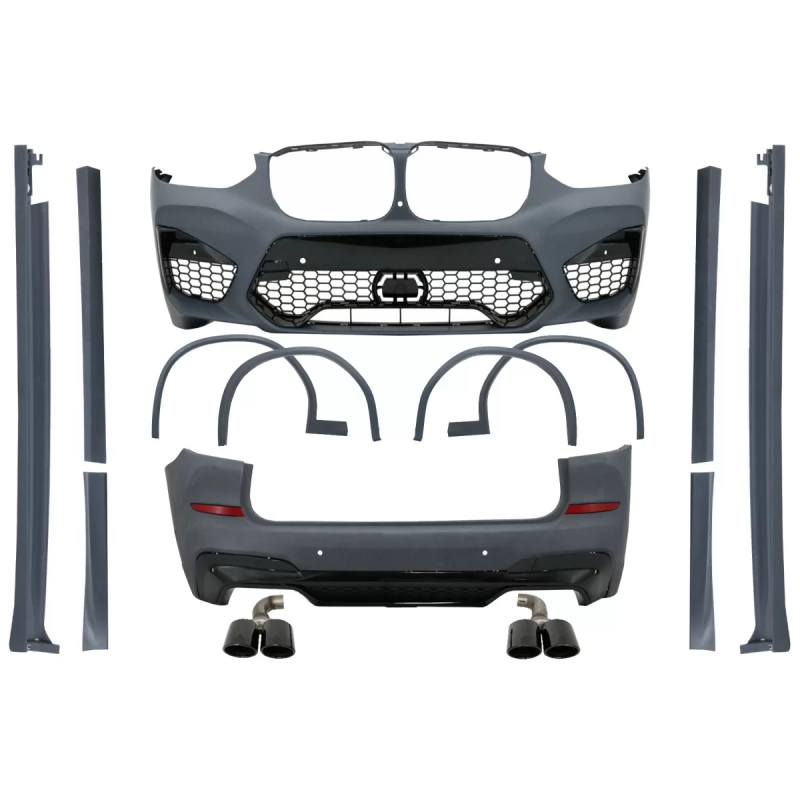Kit carrozzeria completo compatibile con BMW X3 G01 (2017-2020) X3M design (Cod. K-CBBMX3G08M)
