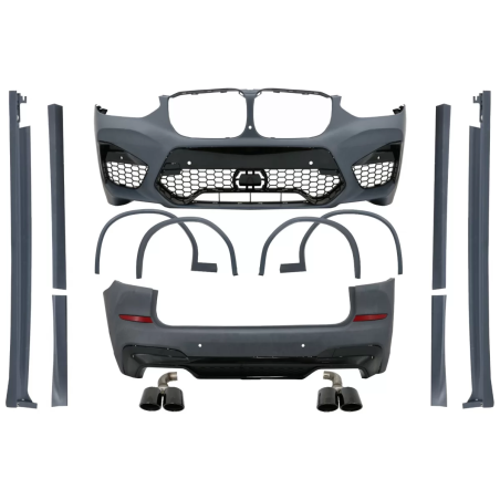 Kit carrozzeria completo compatibile con BMW X3 G01 (2017-2020) X3M design (Cod. K-CBBMX3G08M)