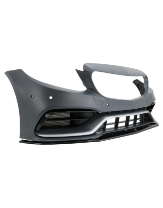 Kit carrozzeria completo con Terminali di scarico compatibile con Mercedes C-Classe W205 Berlina (20