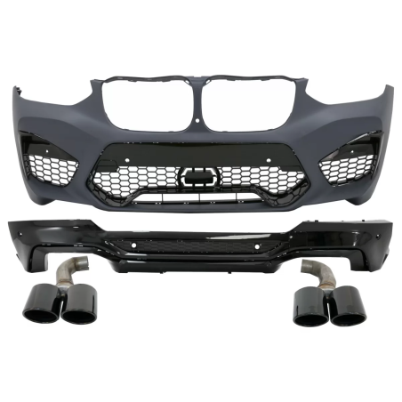 Kit carrozzeria completo compatibile con BMW X4 SUV G02 (2018-in poi) M Sport Package (Cod. K-CBBMX4