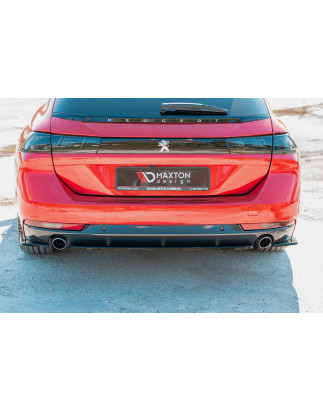 Splitter posteriore(senza barre verticali) Peugeot 508 Petrol Mk2 (Cod. M-PE-508-2-GT-SW-RD1G)