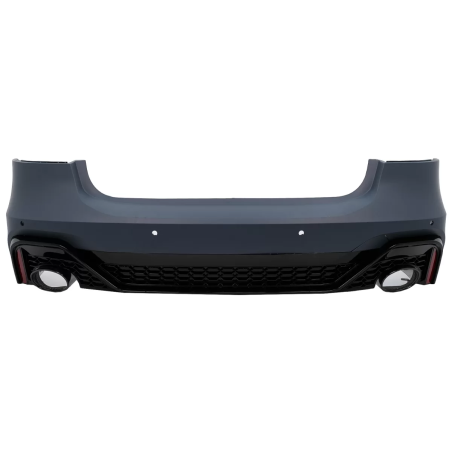 Paraurti posteriore compatibile con Audi A7 4K8 Sportback (2018-in poi) RS design (Cod. K-RBAUA74KRS