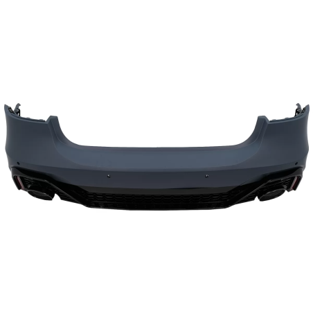 Paraurti posteriore compatibile con Audi A7 4K8 Sportback (2018-in poi) RS design (Cod. K-RBAUA74KRS