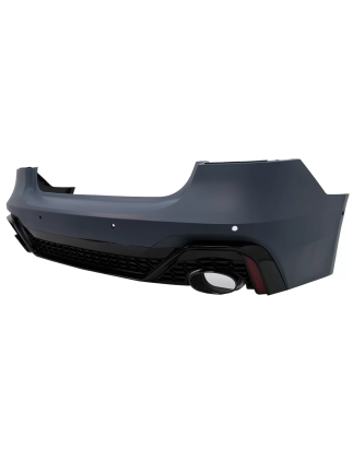 Paraurti posteriore compatibile con Audi A7 4K8 Sportback (2018-in poi) RS design (Cod. K-RBAUA74KRS