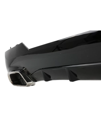 Paraurti posteriore Spoiler Diffusore con Terminali di scarico compatibile con BMW 4 Serie G22 G23 M