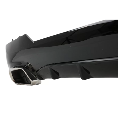 Paraurti posteriore Spoiler Diffusore con Terminali di scarico compatibile con BMW 4 Serie G22 G23 M