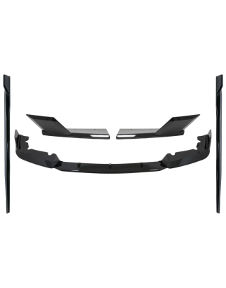 Aero Kit carrozzeria Paraurti anteriore Lip and Rear Splitters compatibile con BMW F95 X5M Competiti