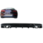 Diffusore posteriore con Terminali di scarico compatibile con Mercedes Classe E C238 A238 AMG Sport 