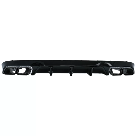 Diffusore posteriore con Terminali di scarico compatibile con Mercedes Classe E C238 A238 AMG Sport 