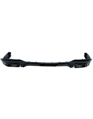 Paraurti posteriore Spoiler Diffusore con nero Terminali di scarico compatibile con BMW 2 Serie F44 