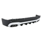 Diffusore posteriore con cromato Terminali di scarico compatibile con Mercedes GLB X247 SUV (2020-in