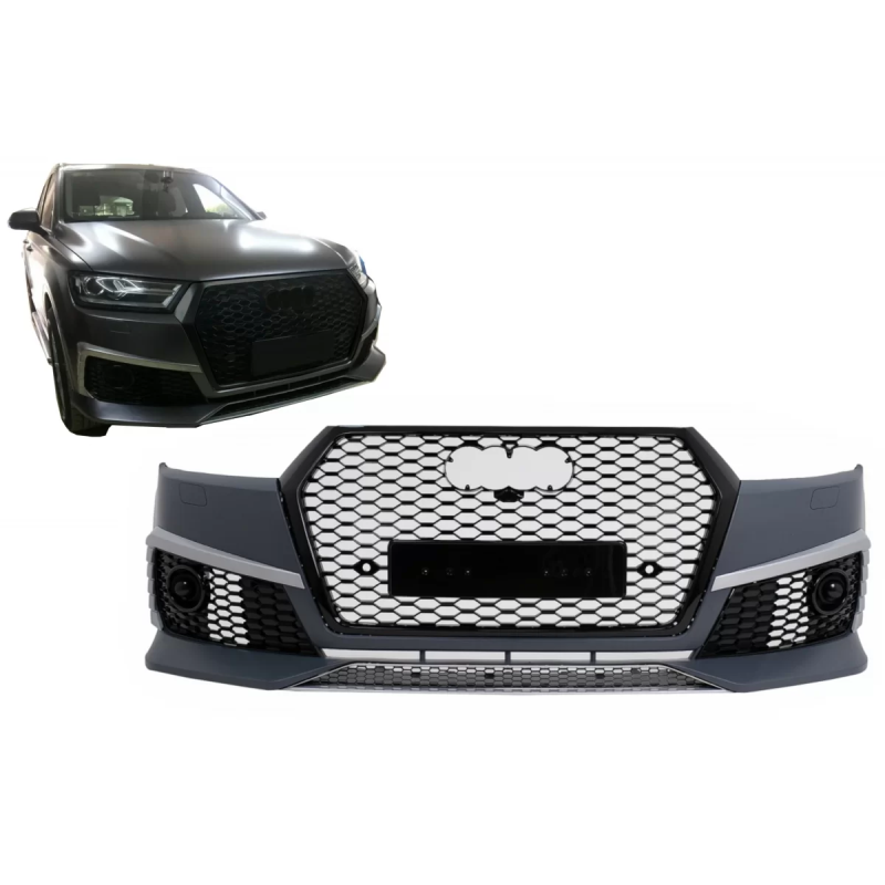 Paraurti anteriore compatibile con Audi Q7 4M SUV (2015-2019) RS design (Cod. K-FBAUQ74M)