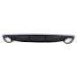 Paraurti posteriore Spoiler Diffusore Double Outlet compatibile con Audi Q7 SUV 4M (2015-2019) S-Lin