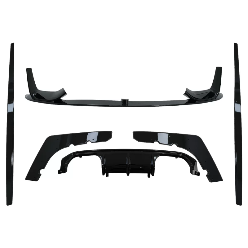 Aero Kit carrozzeria Paraurti anteriore Lip and Diffusore d'aria compatibile con BMW F80 M3 Berlina 