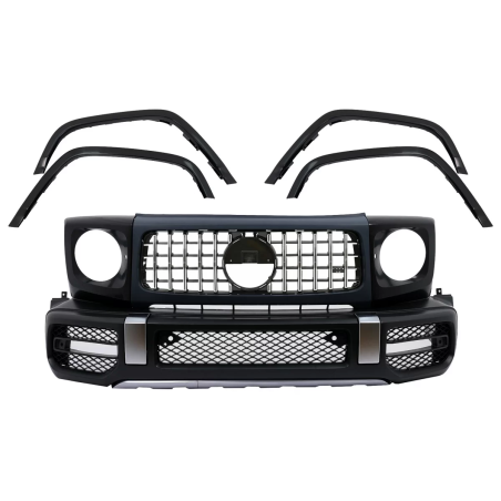 Complete Front Assembly Kit compatibile con Mercedes G-Classe W463 Facelift (2018-in poi) G63 look (