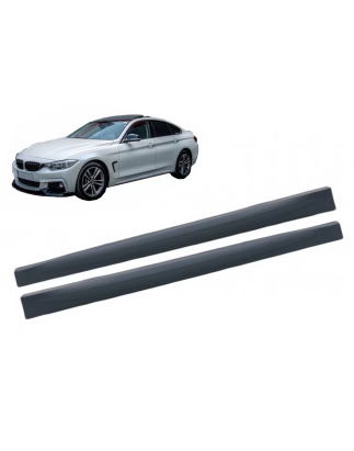 Minigonne laterali compatibile con BMW 4 Serie F36 Gran (2013-2019) M4 design (Cod. K-SSBMF36M4)