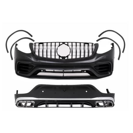 Kit carrozzeria compatibile con Mercedes GLC C253 (2015-07.2019) C63 design (Cod. K-CBMBGLCC253AMG)