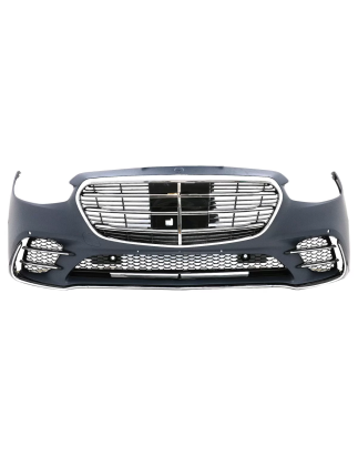 Paraurti anteriore compatibile con Mercedes S-Classe W223 Berlina (2020-in poi) Sport Line design (C