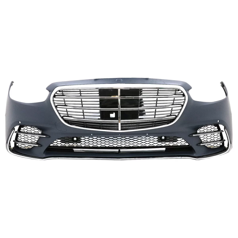 Paraurti anteriore compatibile con Mercedes S-Classe W223 Berlina (2020-in poi) Sport Line design (C