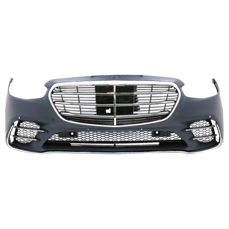 Paraurti anteriore compatibile con Mercedes S-Classe W223 Berlina (2020-in poi) Sport Line design (C