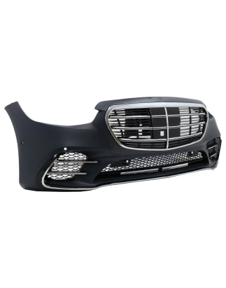 Paraurti anteriore compatibile con Mercedes S-Classe W223 Berlina (2020-in poi) Sport Line design (C