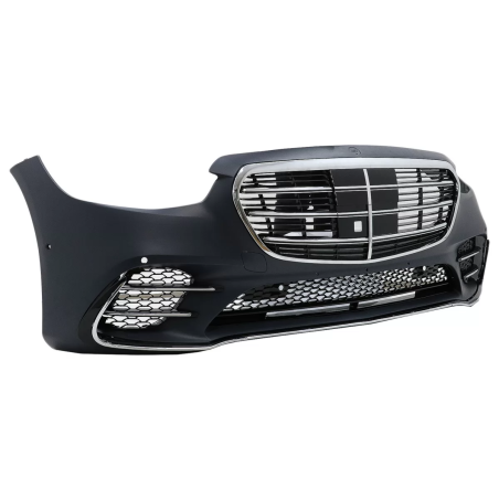 Paraurti anteriore compatibile con Mercedes S-Classe W223 Berlina (2020-in poi) Sport Line design (C