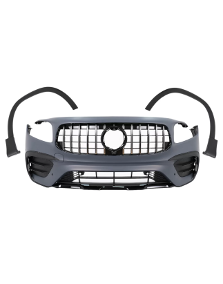 Paraurti anteriore compatibile con Mercedes GLB X247 (2019-2023) GLB 35 design (Cod. K-FBMBX247GLB)