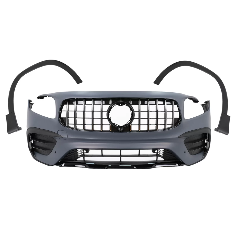 Paraurti anteriore compatibile con Mercedes GLB X247 (2019-2023) GLB 35 design (Cod. K-FBMBX247GLB)