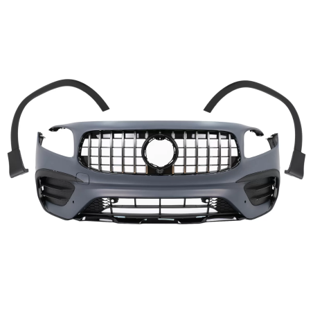 Paraurti anteriore compatibile con Mercedes GLB X247 (2019-2023) GLB 35 design (Cod. K-FBMBX247GLB)