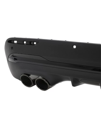 Diffusore posteriore and nero lucido Terminali di scarico compatibile con Mercedes GLA SUV H247 Spor