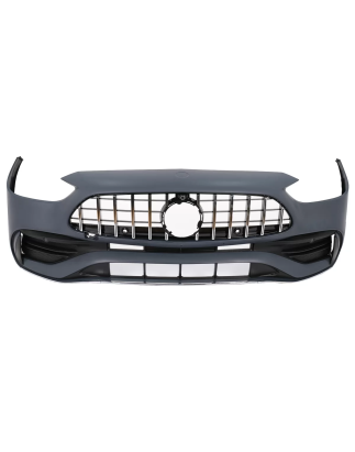 Paraurti anteriore con Grille compatibile con Mercedes C-Classe W206 S206 (2021-in poi) (Cod. K-FBMB