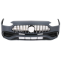 Paraurti anteriore con Grille compatibile con Mercedes C-Classe W206 S206 (2021-in poi) (Cod. K-FBMB