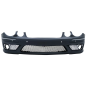 Paraurti anteriore compatibile con Mercedes Classe E W211 Facelift (2006-2009) conout Fendinebbia (C