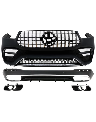 Kit carrozzeria compatibile con Mercedes GLE W167 SUV Sport Line (2019-in poi) GLE 63S design (Cod. 