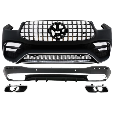 Kit carrozzeria compatibile con Mercedes GLE W167 SUV Sport Line (2019-in poi) GLE 63S design (Cod. 