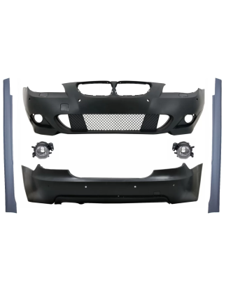Kit carrozzeria compatibile con BMW 5 Serie E60 LCI (2007-2010) design M-Technik con PDC 18mm (Cod. 