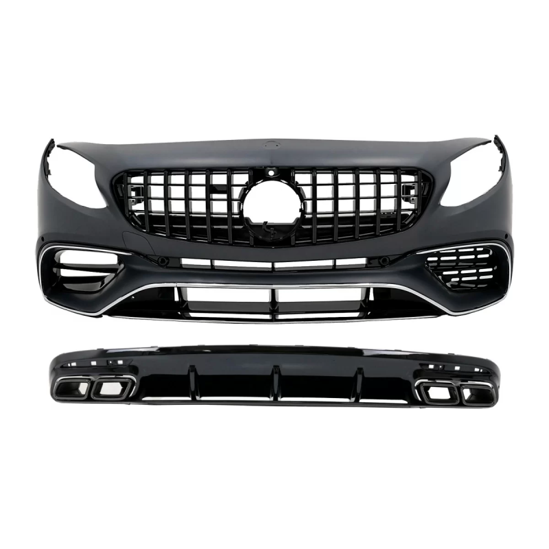 Kit carrozzeria compatibile con Mercedes S-Classe C217 Sport Line (2015-2021) S63 design (Cod. K-CBM