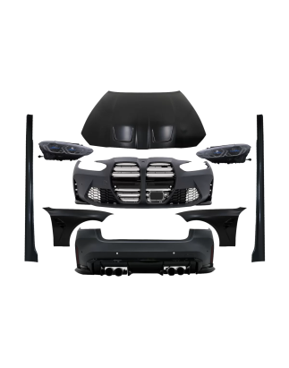 Wide Kit carrozzeria compatibile con BMW 3 Serie G20 Berlina (2018-2022) Conversion to G80 M3 (Cod. 